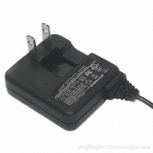 Folding US plug power charger, 5V/1.0A, for USA or Japan